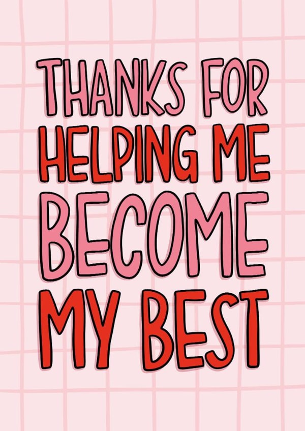 Cute Appreciation Card - Thank You Card - Mothers Day Thanks Card created by TeePee Creations