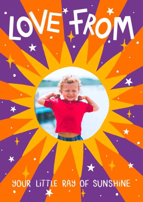 Classic Mother's Day Card - Ray Of Sunshine created by Ludicrous Prints