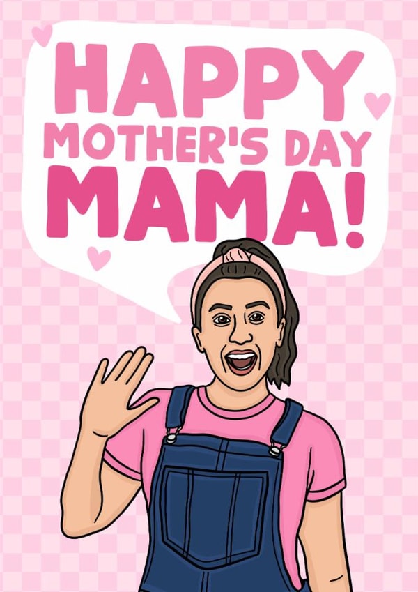 Cute Mother's Day Card - Mama - Ms Rachel created by Studio Doodles