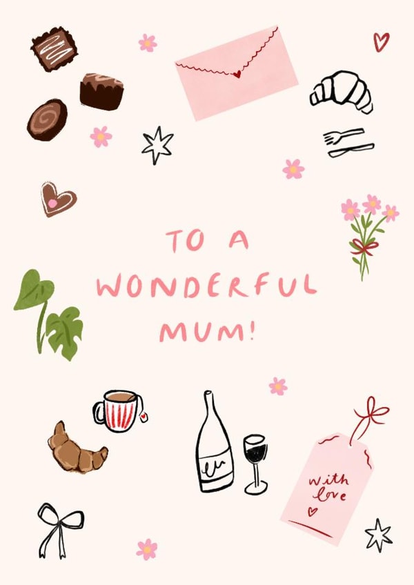 Pretty Mothers Day/ Birthday Card created by Lauren Barclay
