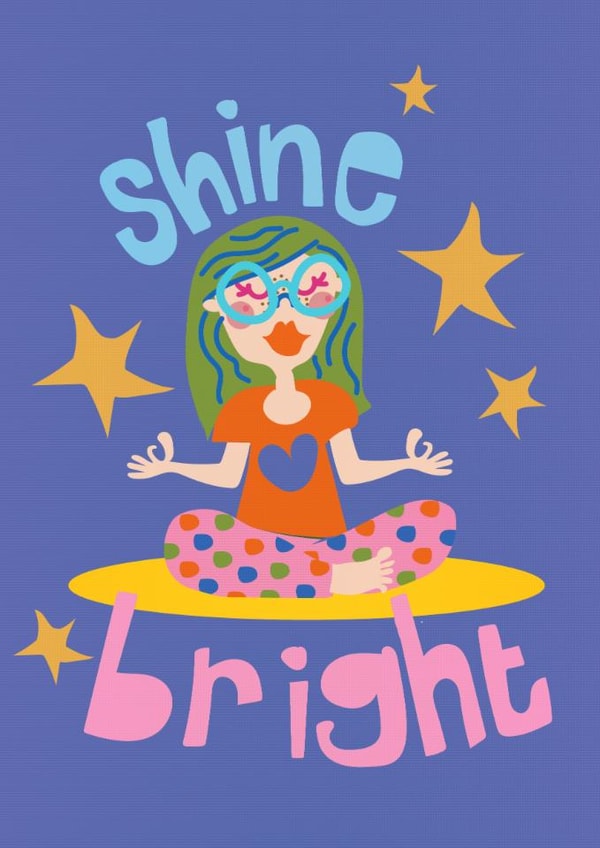 Fun Dopamine joyful card of encouragement for friends/family you want to boost created by Luella York