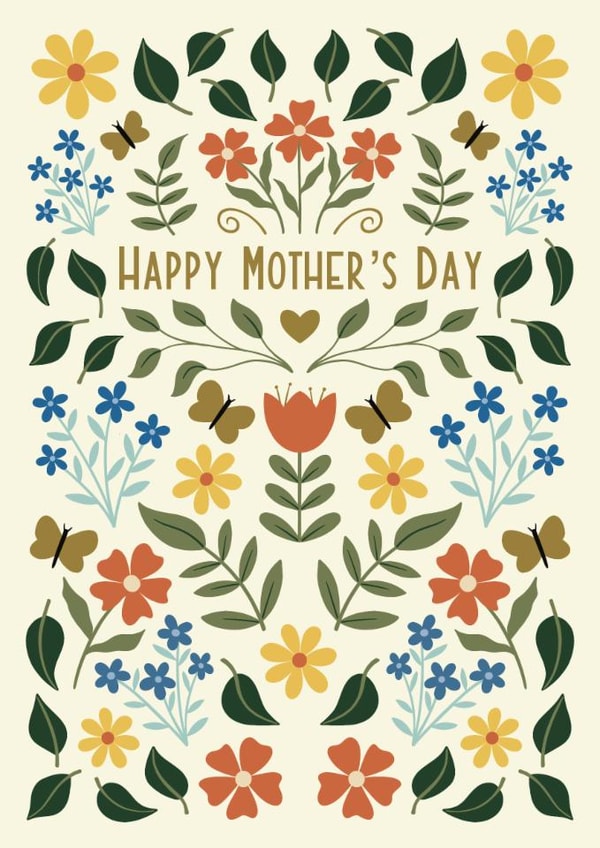 Pretty Mother’s Day Card - Floral - Happy Mother’s Day created by Kirsty Miller