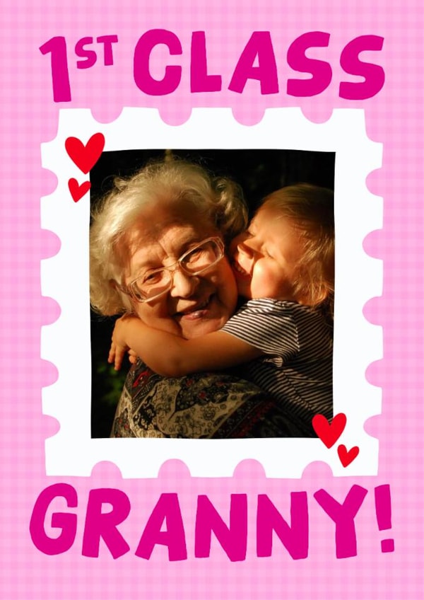 Cute Mother's Day Card - For Granny - 1st Class Granny created by Studio Doodles