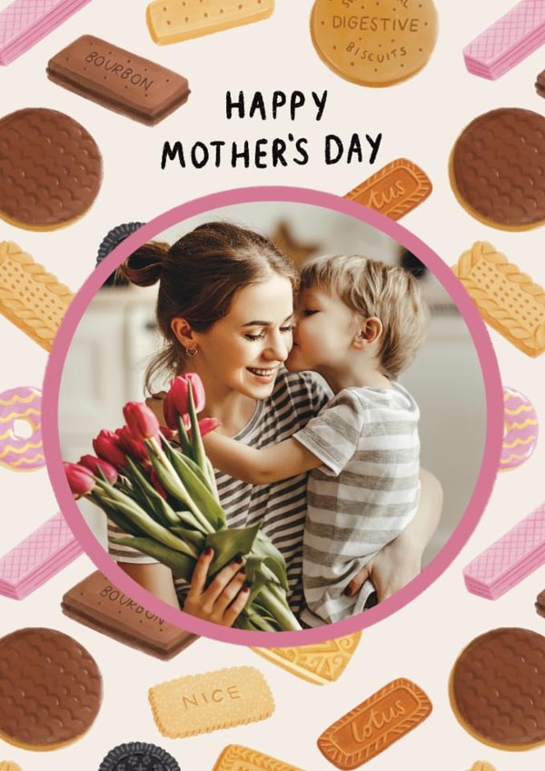 Classic Mother’s Day Card - Biscuits created by Sophie Kent Illustration