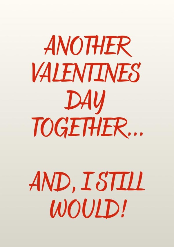 A CHEEKY/NAUGHTY VALENTINES CARD FOR YOUR SIGNIFICANT OTHER. created by VMH Studio - Victoria