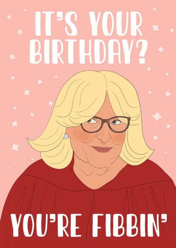 Funny Birthday Card - The Traitors - Fiona created by Stuck Shop Gifts