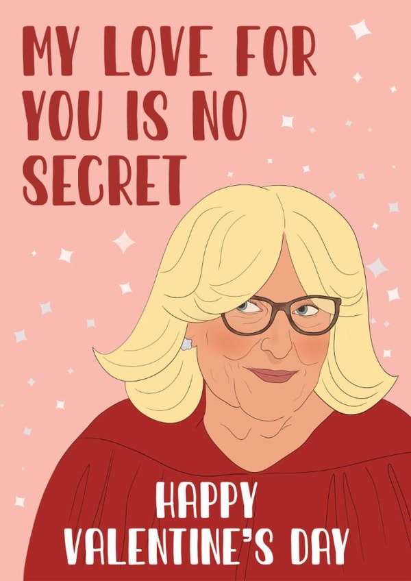 Funny Valentine's Day Card - Fiona - The Traitors created by Stuck Shop Gifts