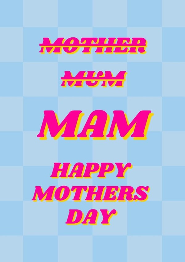 Send your Mam a cute Mother's Day Card created by Joanna