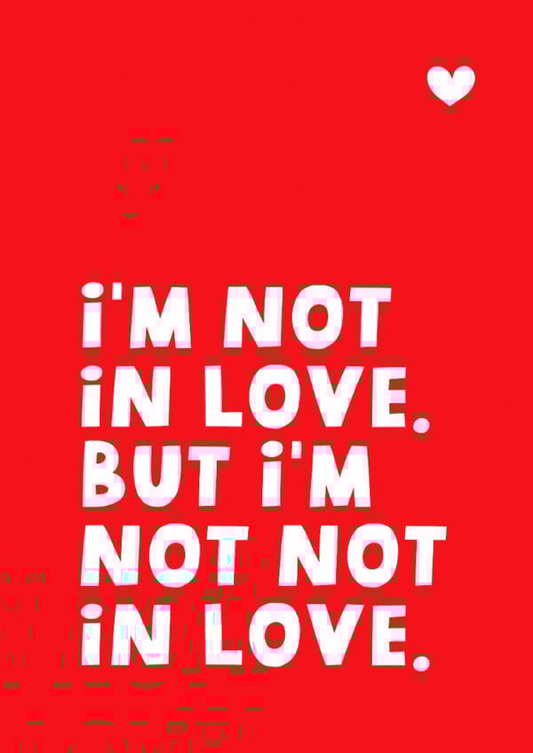 Funny Valentine's Day Card - Situationship - Complicated Relationship created by Mrs Best Paper Co.