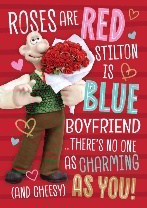 Funny Valentine’s Card – Wallace & Gromit – For Boyfriend created by Danilo