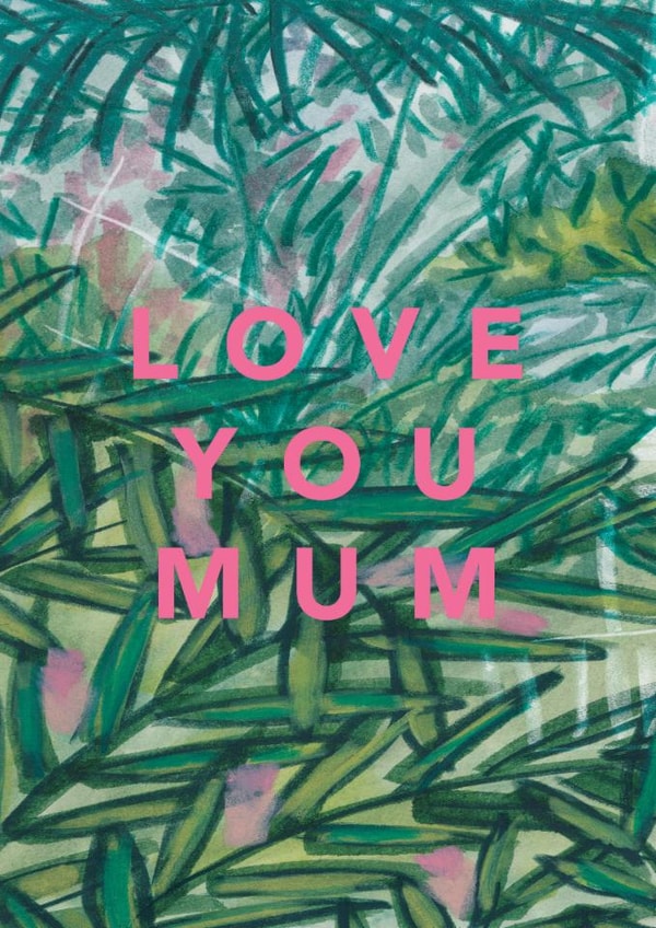 Classic Mother's Day Card - Love You Mum created by Joy Jen Studio