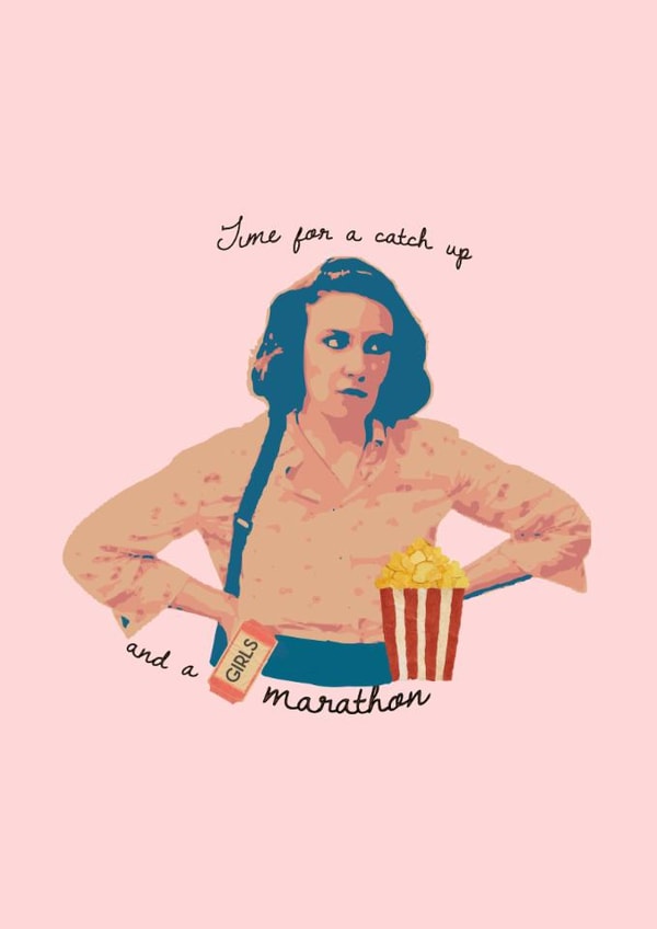 Girls HBO — Lena Dunham — a request for a girl’s night in — best friend — women created by Buddy Folly