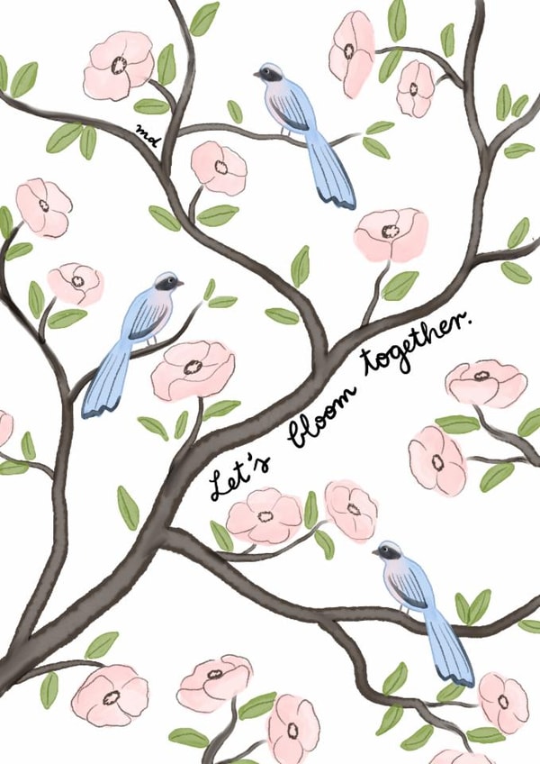 Cute Anniversary Valentines Couple Card created by Monsieur Dorian