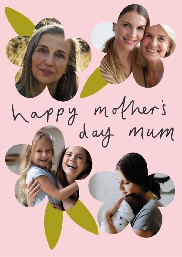 Pretty Mother's Day Card - Floral Photo Frames created by Chloe Turner