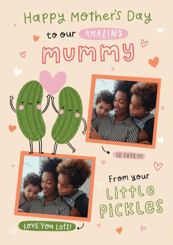 Cute Mother's Day Card - Little Pickles created by Jess Moorhouse