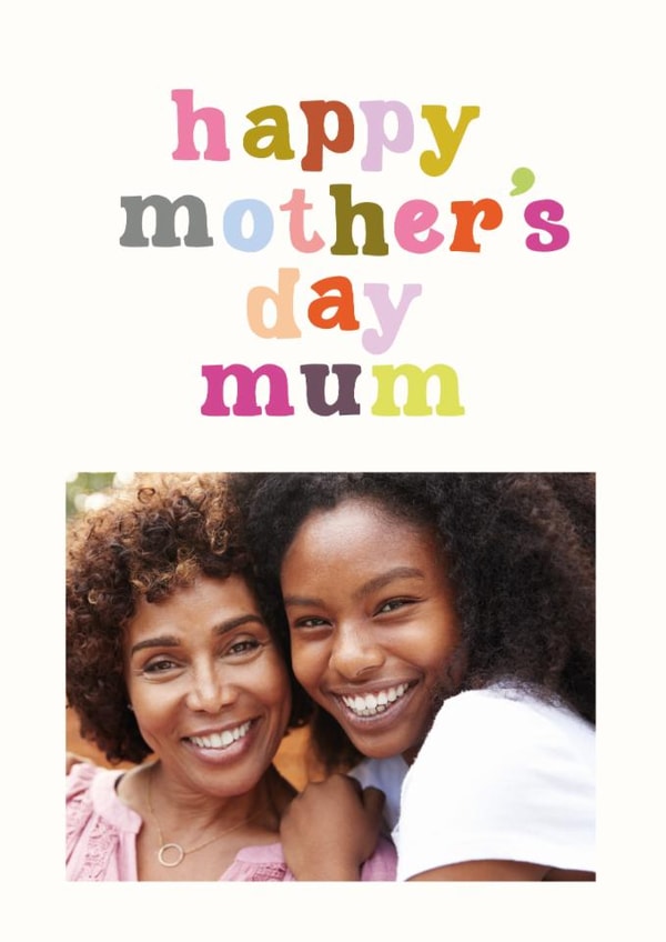 Classic Mother's Day Card - Happy Mother's Day Mum created by Chloe Turner