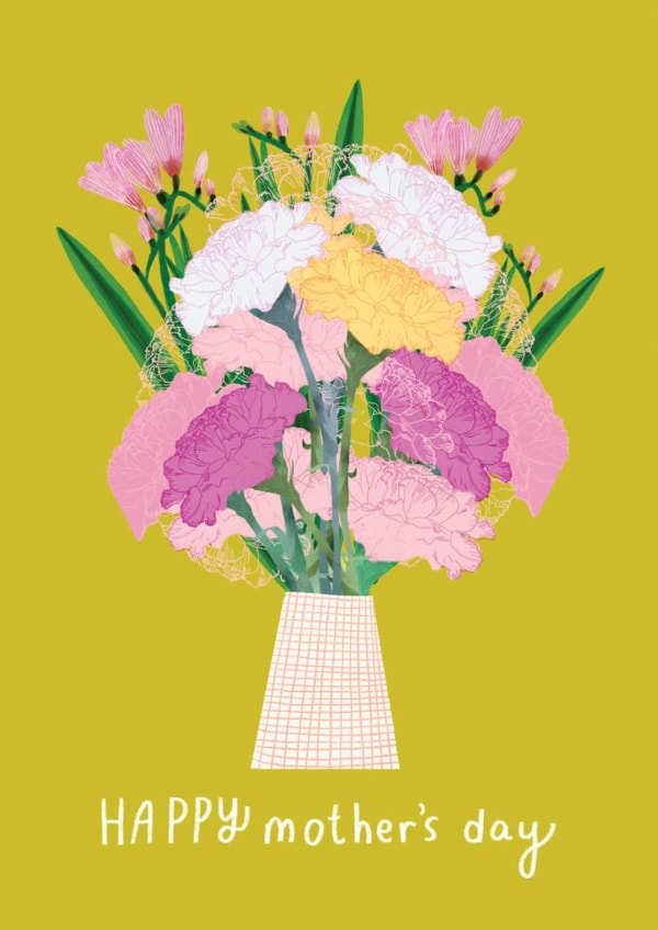 Pretty floral bouquet for Mother's Day - Special Mum - Mother's Day created by Zoë Ingram