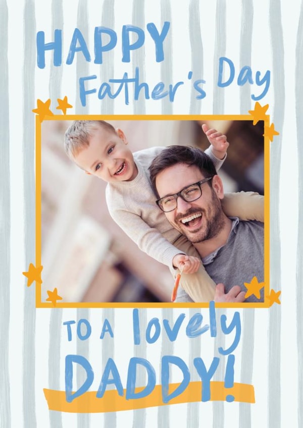 Classic Father's Day Card - Lovely Daddy created by Sweetlove Press