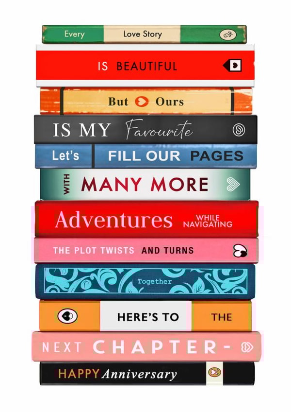 Classic Anniversary Book - Books - Next Chapter created by Of Life & Lemons Ltd.