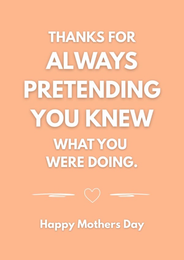 Funny Mothers Day Card created by VMH Studio - Victoria 