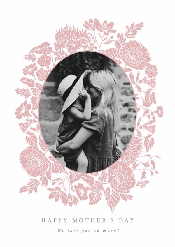 Pretty Mother's Day Card - We Love You created by Olivia Raufman Design