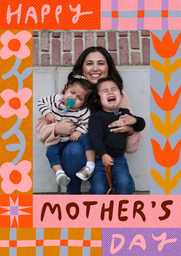 Arty Mother's Day Card - Patchwork Florals created by Yan Yu Lee