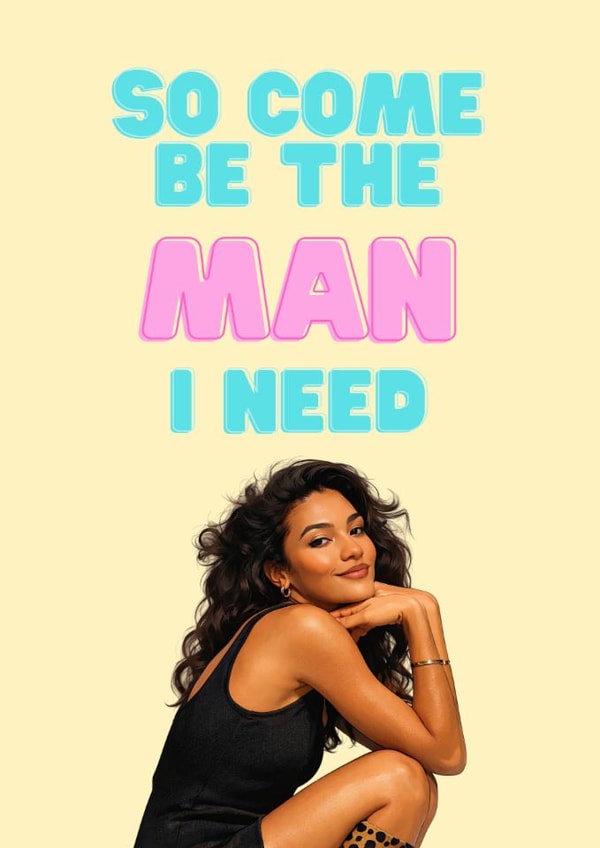 Funny Olivia Dean Lyric Card for Boyfriend Anniversary/Birthday created by RS Illustrations