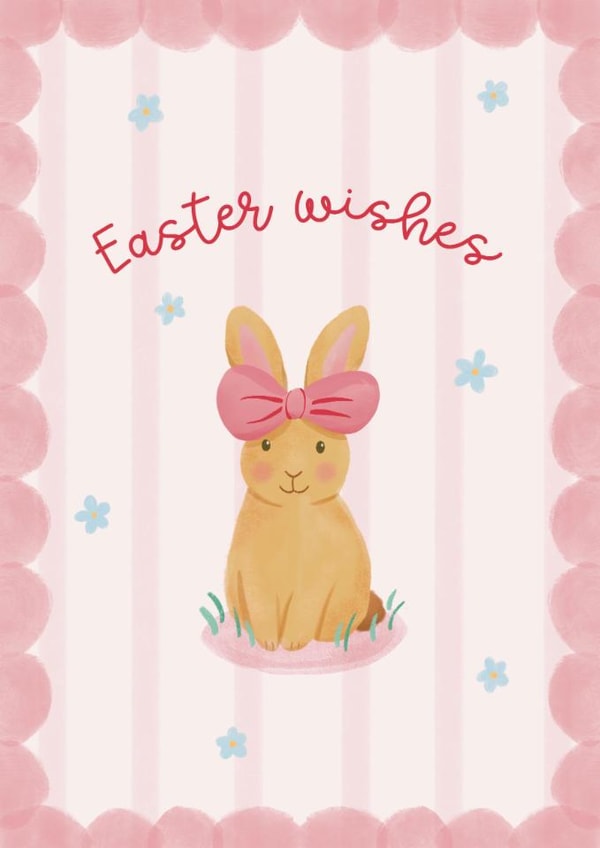 Cute Easter Card - Bunny created by Lisa Parker
