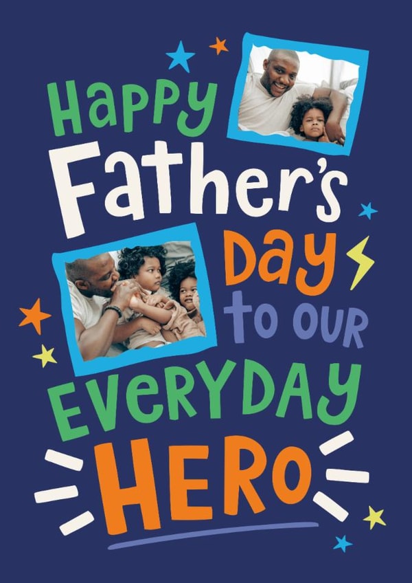 Classic Father's Day Card - Everyday Hero created by Dotty Black