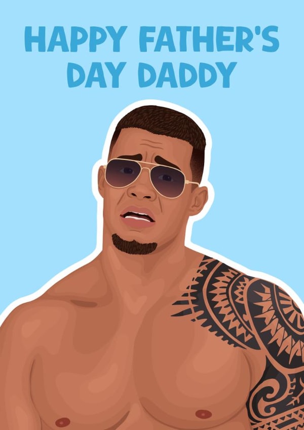 Funny Father's Day Card - HStikkytokky created by Pink Peach Cards