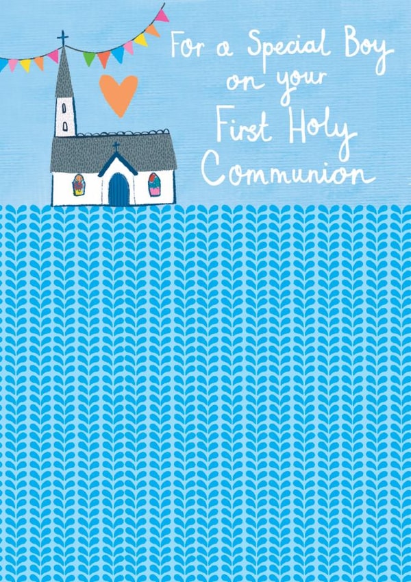 Classic Christening Card - Holy Communion - Special Boy created by Paper Salad