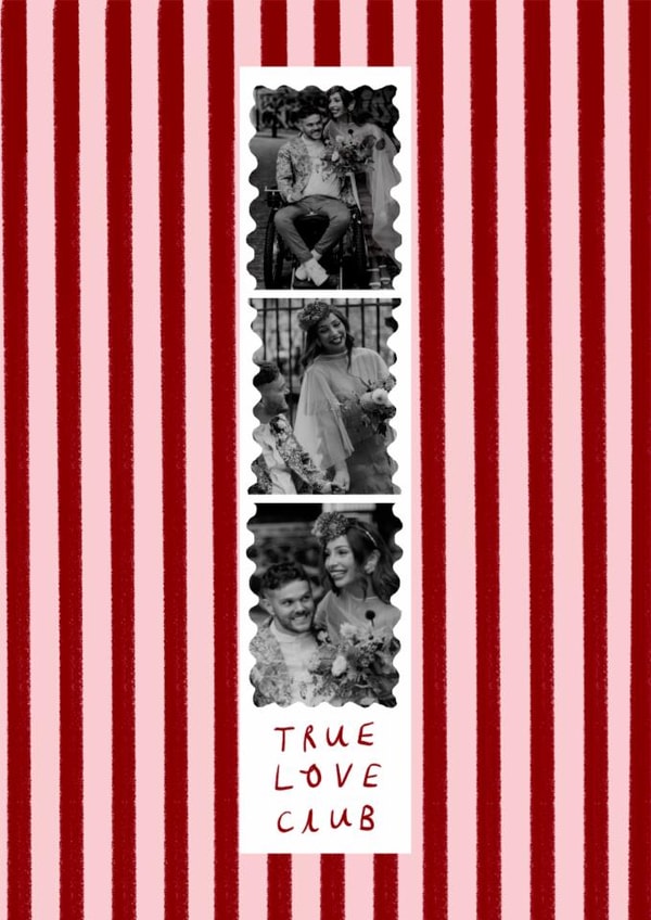 Classic Anniversary Card - Photo Booth Strips created by Holly Walsh