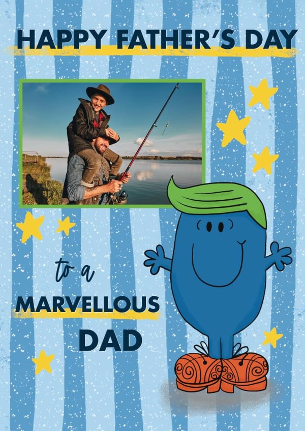 Cute Father's Day Card - Mr. Marvellous created by Mr. Men