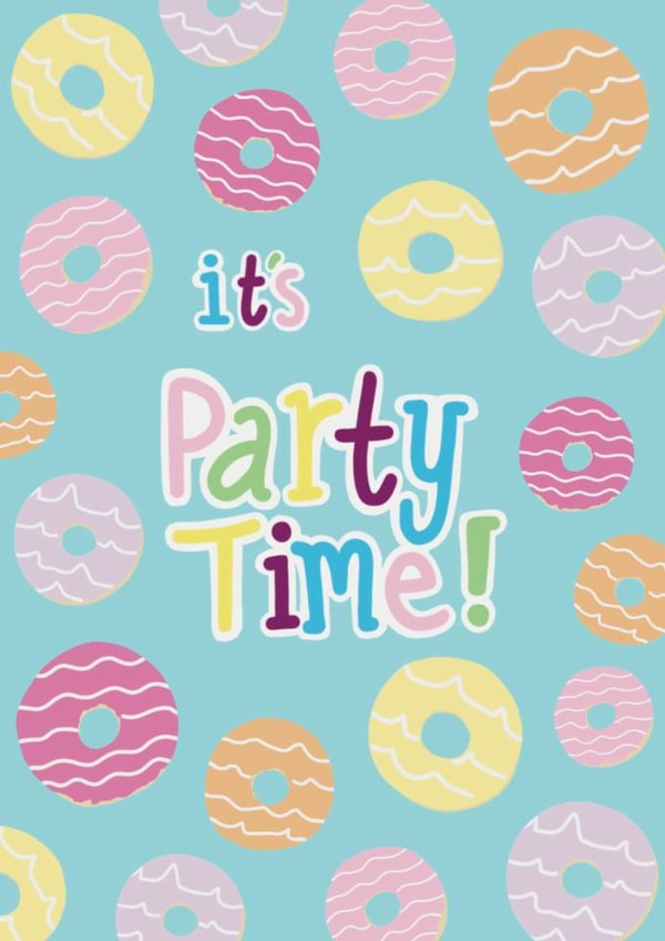 Party Rings Birthday Card created by Philippa Kemp