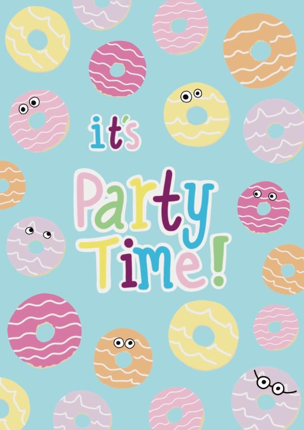 It’s Party Time! Biscuits Birthday Card created by Philippa Kemp