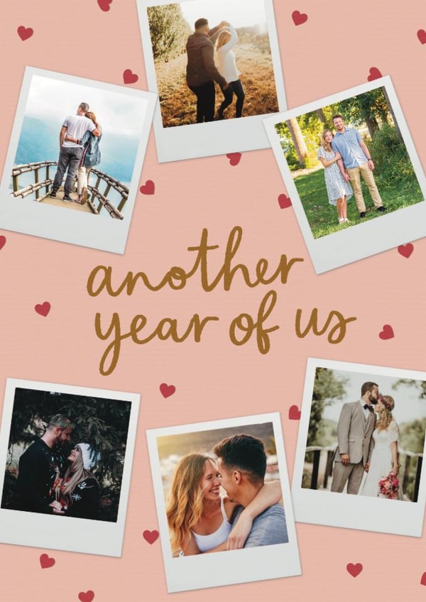 Classic Anniversary Card - Another Year Of Us - Polaroid Memories created by Sydney Jo Designs