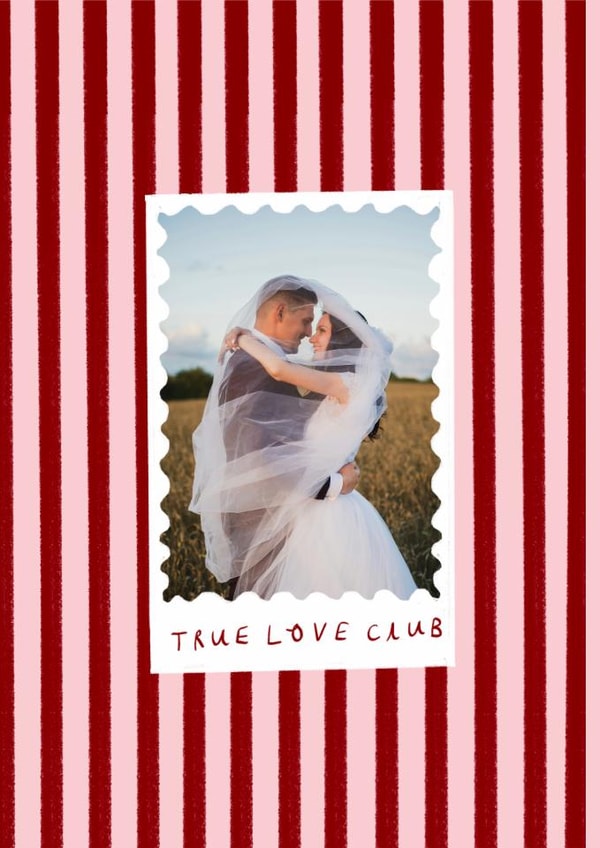 Classic Engagement/Anniversary Card - True Love Club created by Holly Walsh