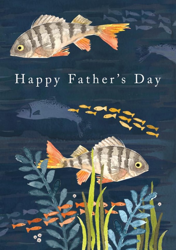 Classic Father’s Day Card - Fishes - Under The Sea created by Making Meadows Ltd