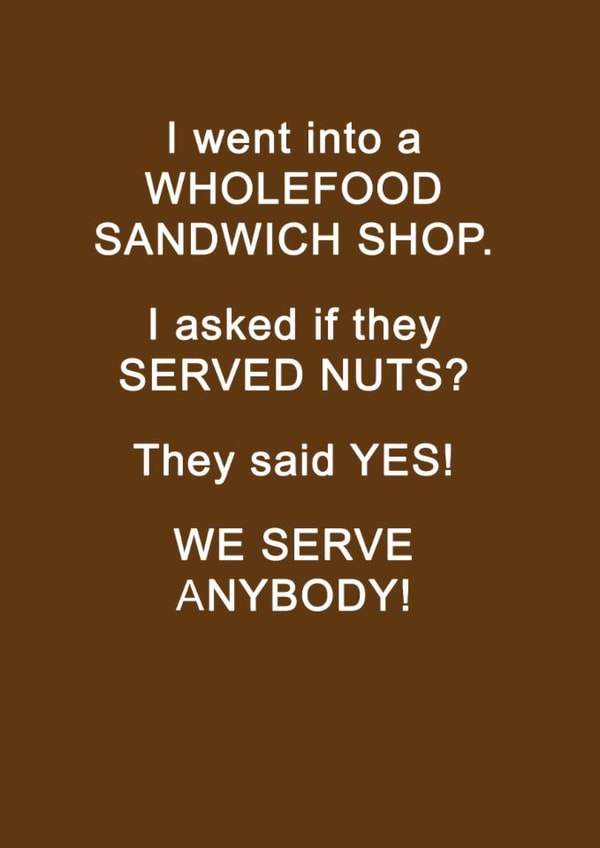 Original Joke created by Reason to Send
