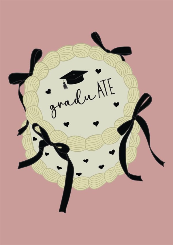 Graduation Cake Card - For her - Ccongratulations created by Stuck Shop Gifts