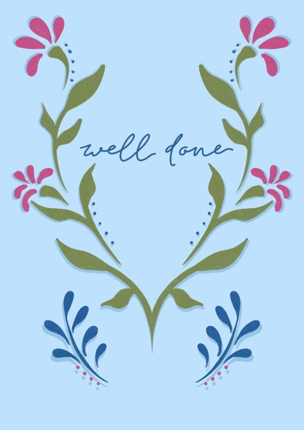 Well done card created by Designs by Amz
