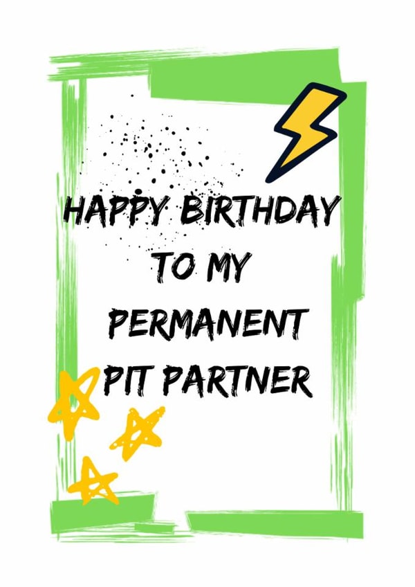 Alternative Birthday Card For The One You Always See In The Pit. created by Dollymixtape