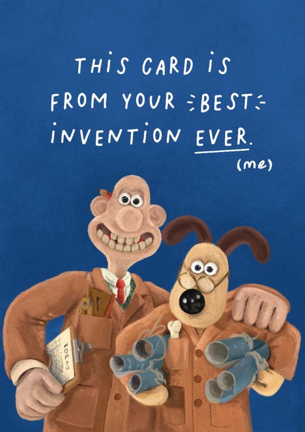 Best Invention Ever - Birthday - Wallace & Gromit created by Wallace & Gromit