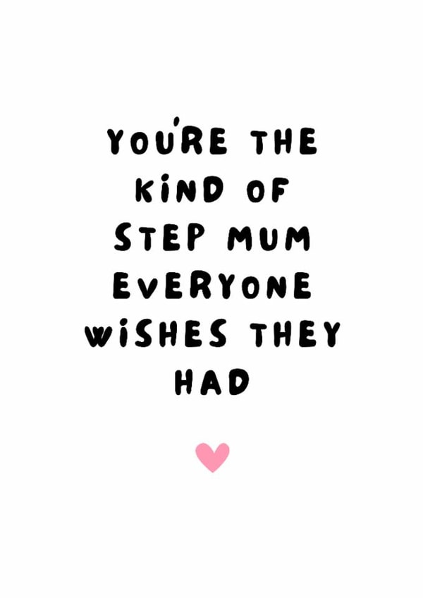 Classic Birthday/Mother's Day Card - For Step Mum - Everyone Wishes They Had created by @Hurray Haus