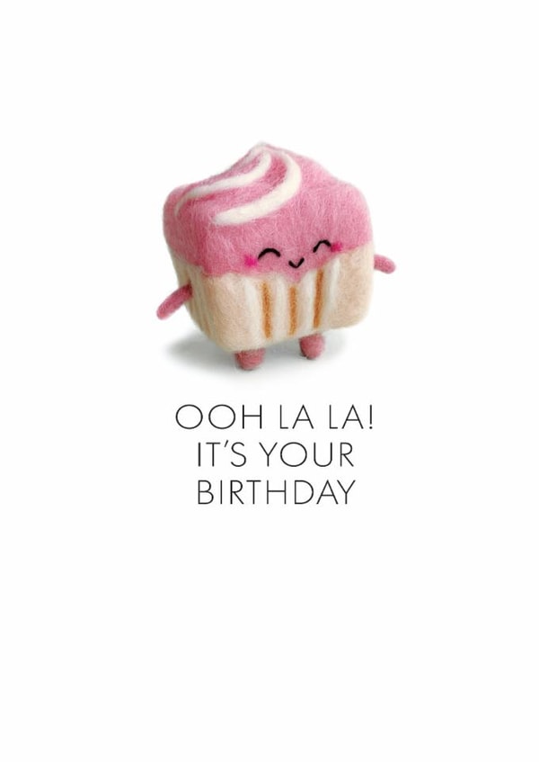 Cute Birthday Card - French Fancy - Ooh La La! created by Lola Design