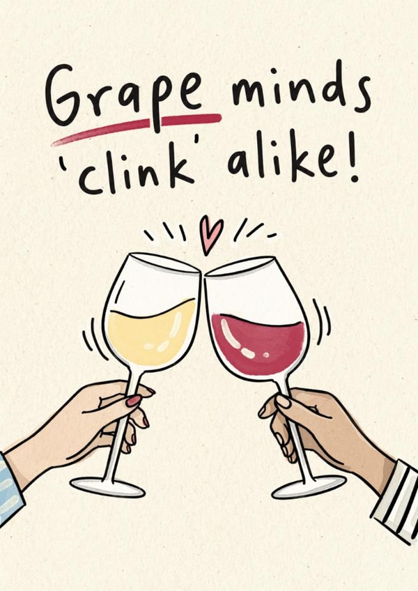 Drinking humour Birthday Card created by Emma Proctor