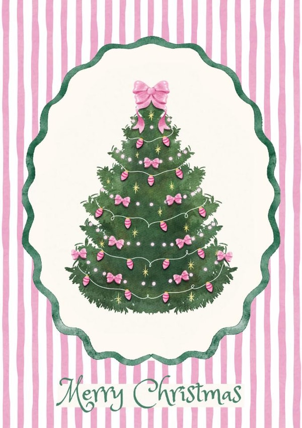 Classic Christmas Card - Christmas Tree - For Her created by Feel Good Supplies