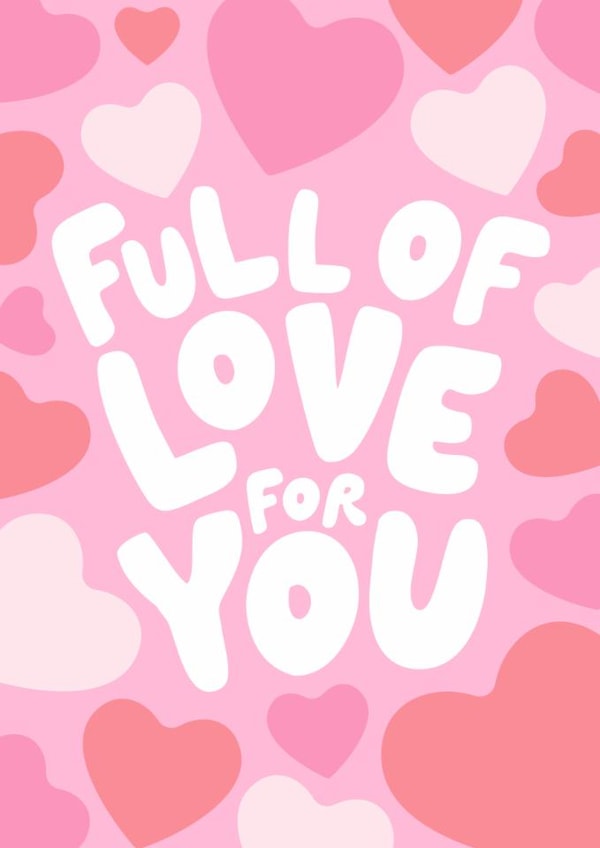 Cute Valentine's Card - Husband - Wife - Girlfriend - Boyfriend created by Fliss Muir